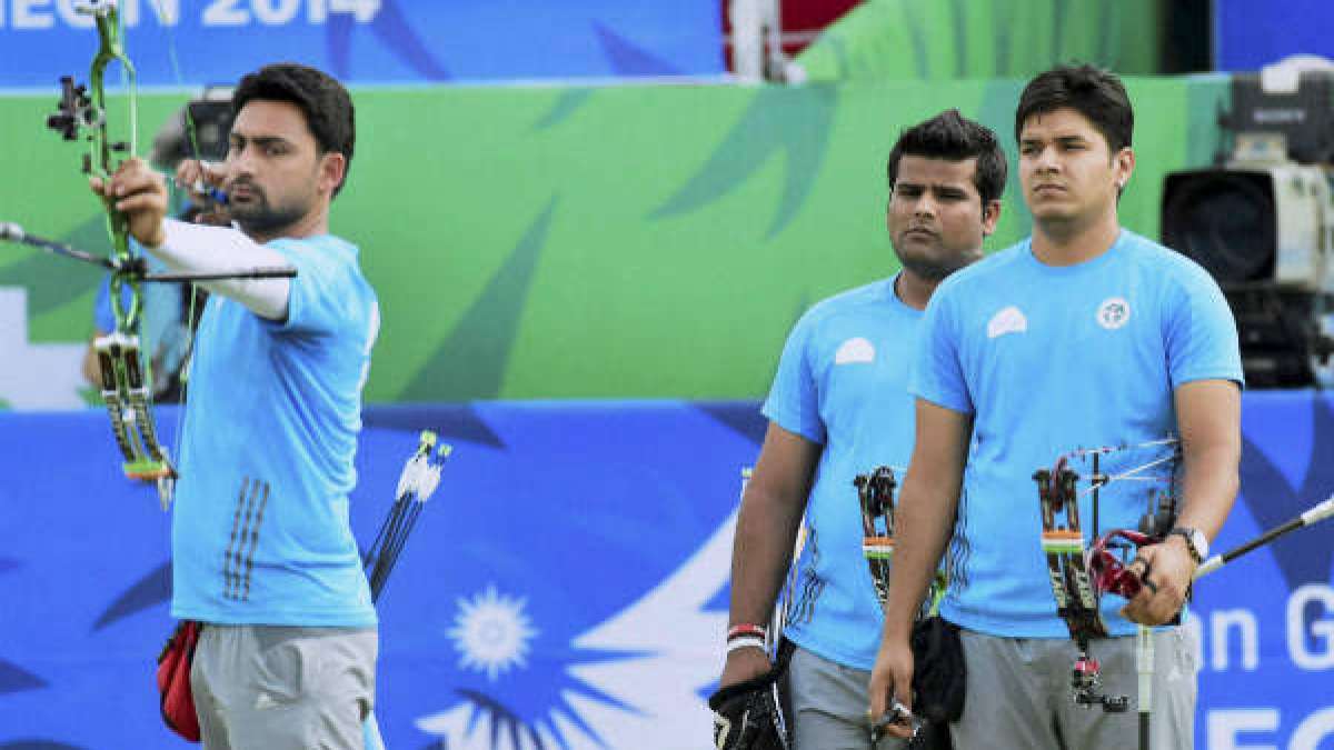 Asian Games Indian men's team wins gold in Compound Archery Malayalam MyKhel