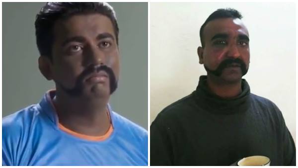 അഭിനന്ദനെ അനുകരിച്ച് പരസ്യം