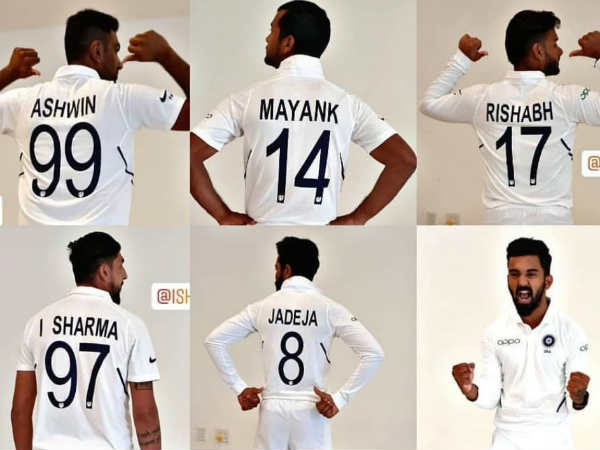 ജഴ്സിയിലെ മാറ്റം